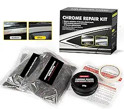 XTryfun Restaurador e Protetor de Polimento de Metal, Limpador e Polidor de Cromo para Carros, Remove Oxidação e Descoloração de Metal, Alumínio, Aço Inoxidável, Latão, Cromo e Muito Mais