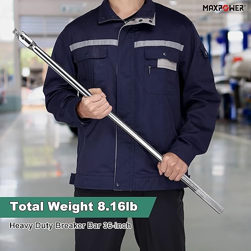 Miniatura 5 de MAXPOWER Barra rompedora de 36 pulgadas con impulsor de 34"