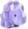 Benben Dinosaur Stuffed Animal, 11.5 Dino Plush Toys, Cute Plushies for Kids, Brachiosaurus, Baby Shower, Easter Decorations, Orange