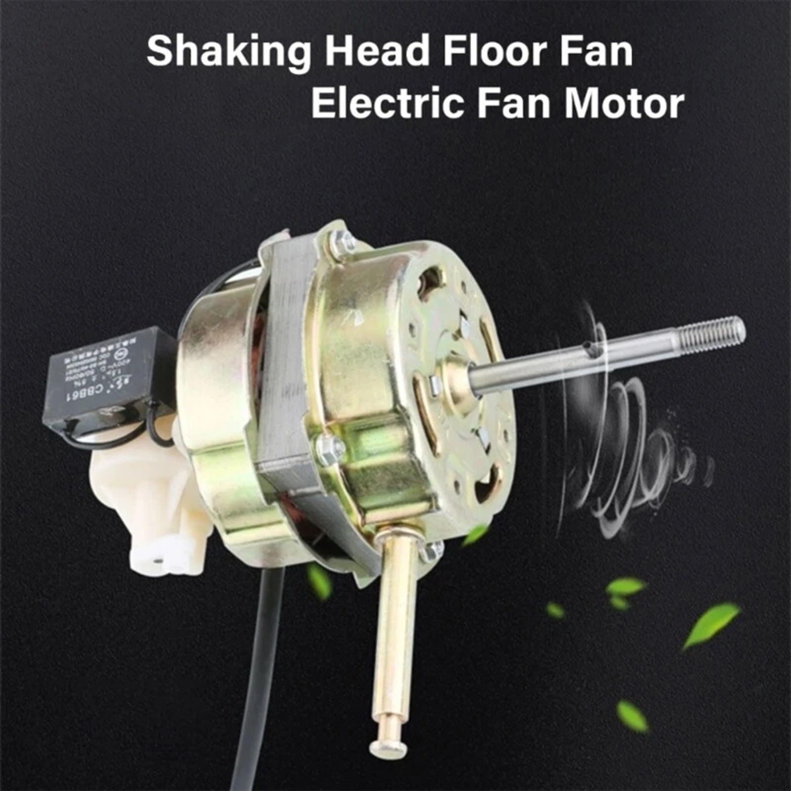 Motor de ventilador para ventiladores de mesa y piso, con 3 niveles de velocidad para ventiladores de suelo de mesa, silencioso y potente, hecho de cobre