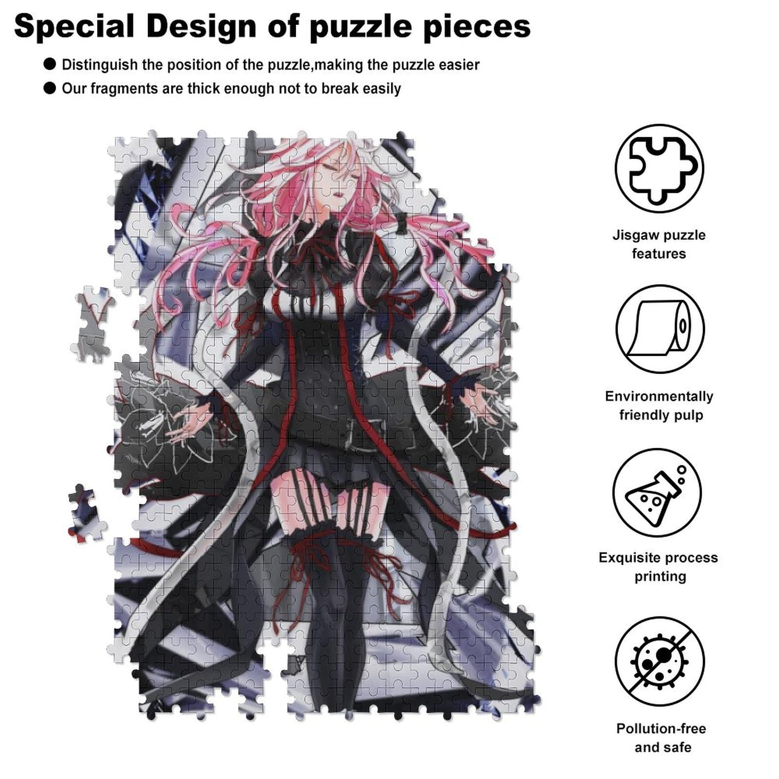 ギルティクラウン　ジグソーパズル　300ピース Amazon | ギルティクラウン ジグソーパズル 300pcs 木製ピース 子供