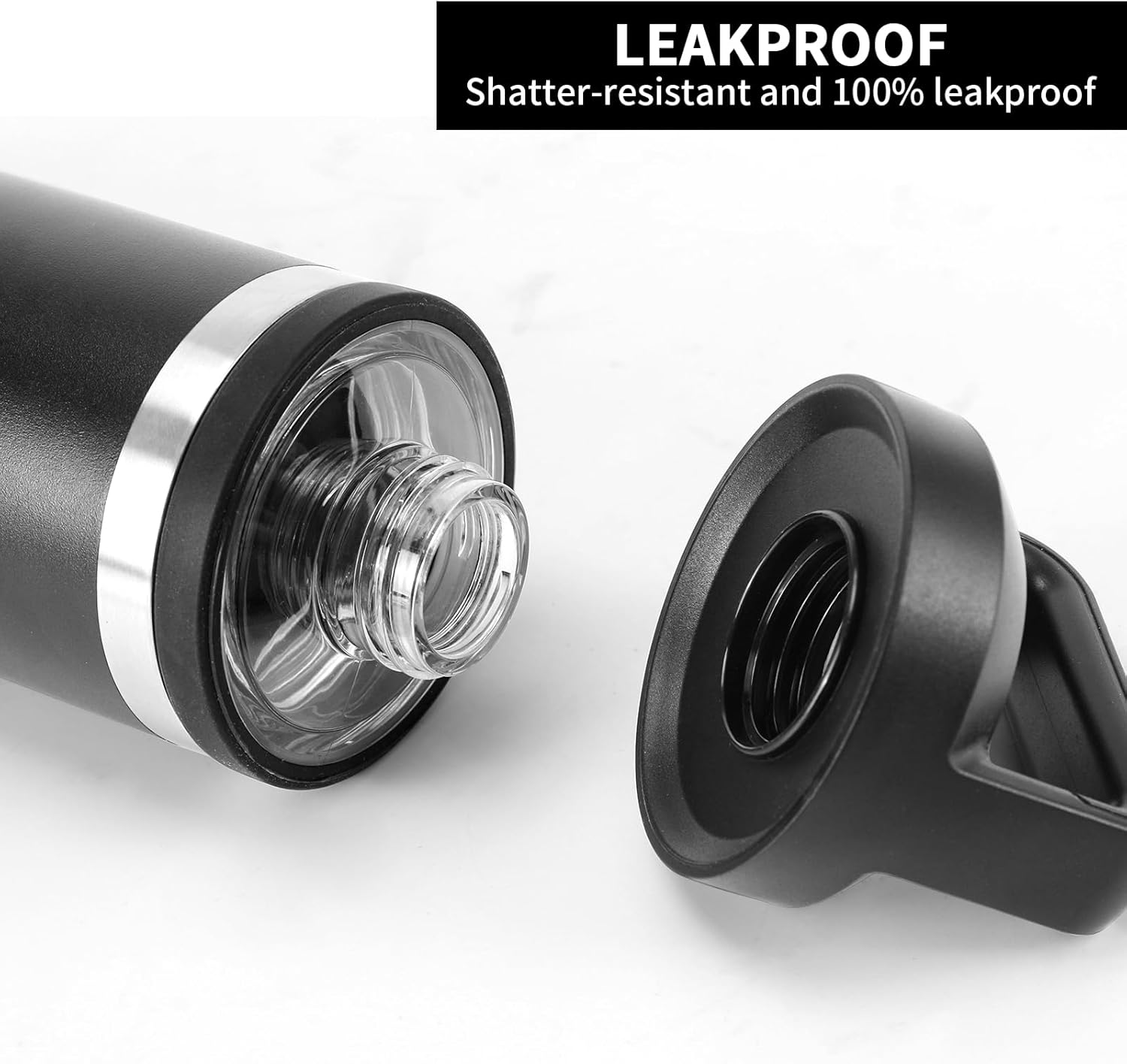 Screw Top Lid Replacement Compatible with Rambler Yeti, Screw Top Chug Cap Compatible with All Yeti Rambler 18/26/36/46/64 OZ,1PC - Image 4