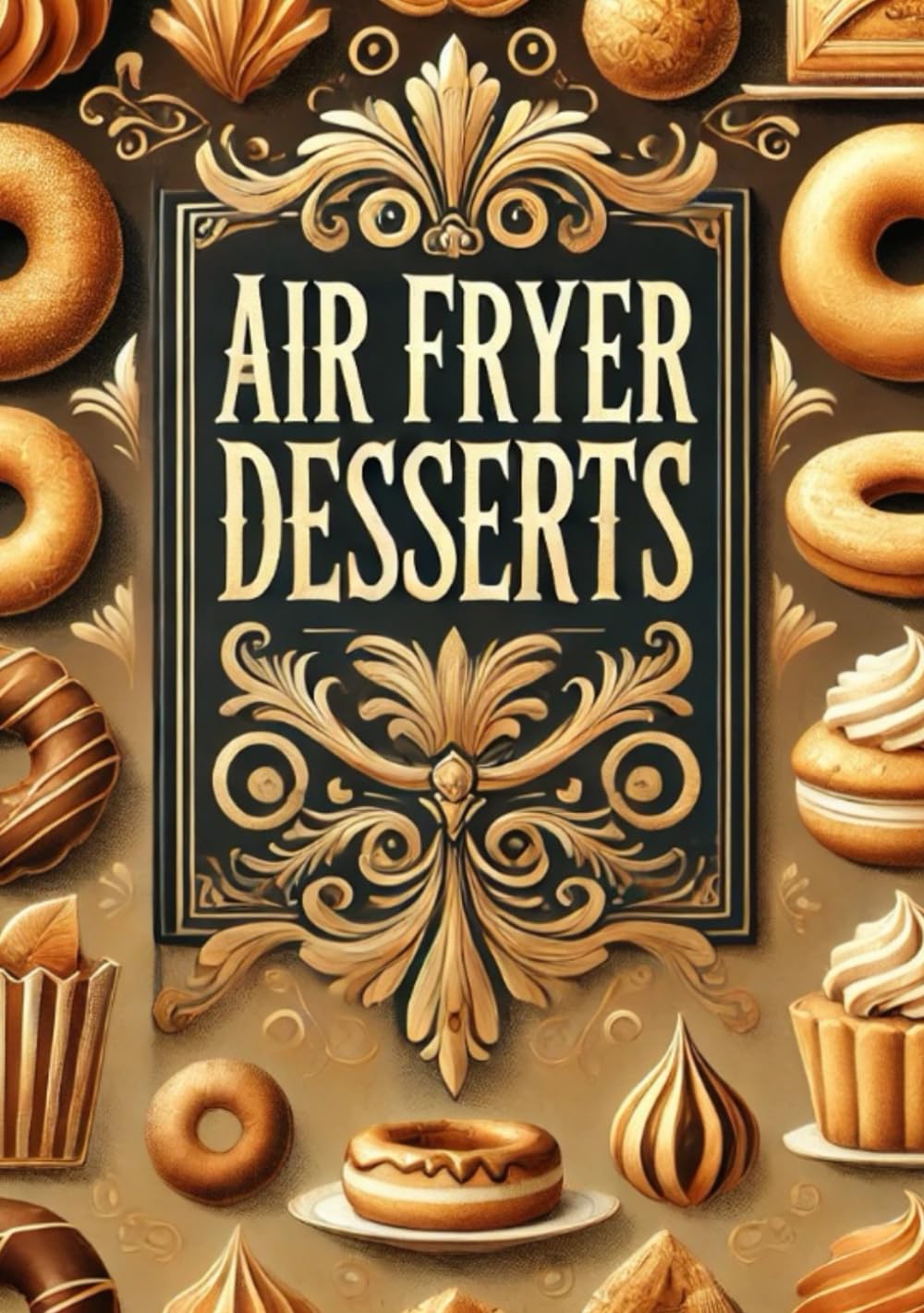 DESSERTS in AIR FRYER - 52 RECIPES: Simple and Tasty Recipe Book - English Edition