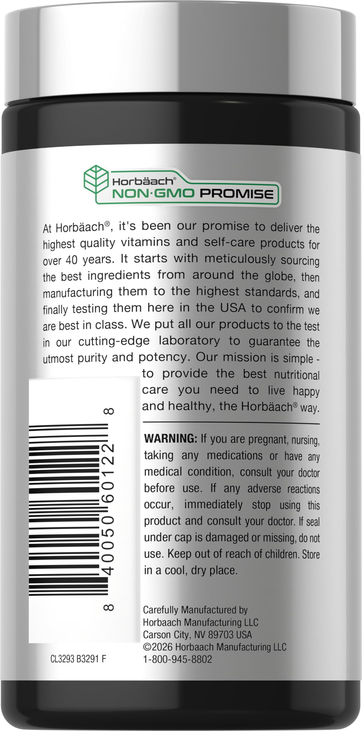 Horbäach Ginger Root Extract Supplement | 150 Capsules — Amazon image 3