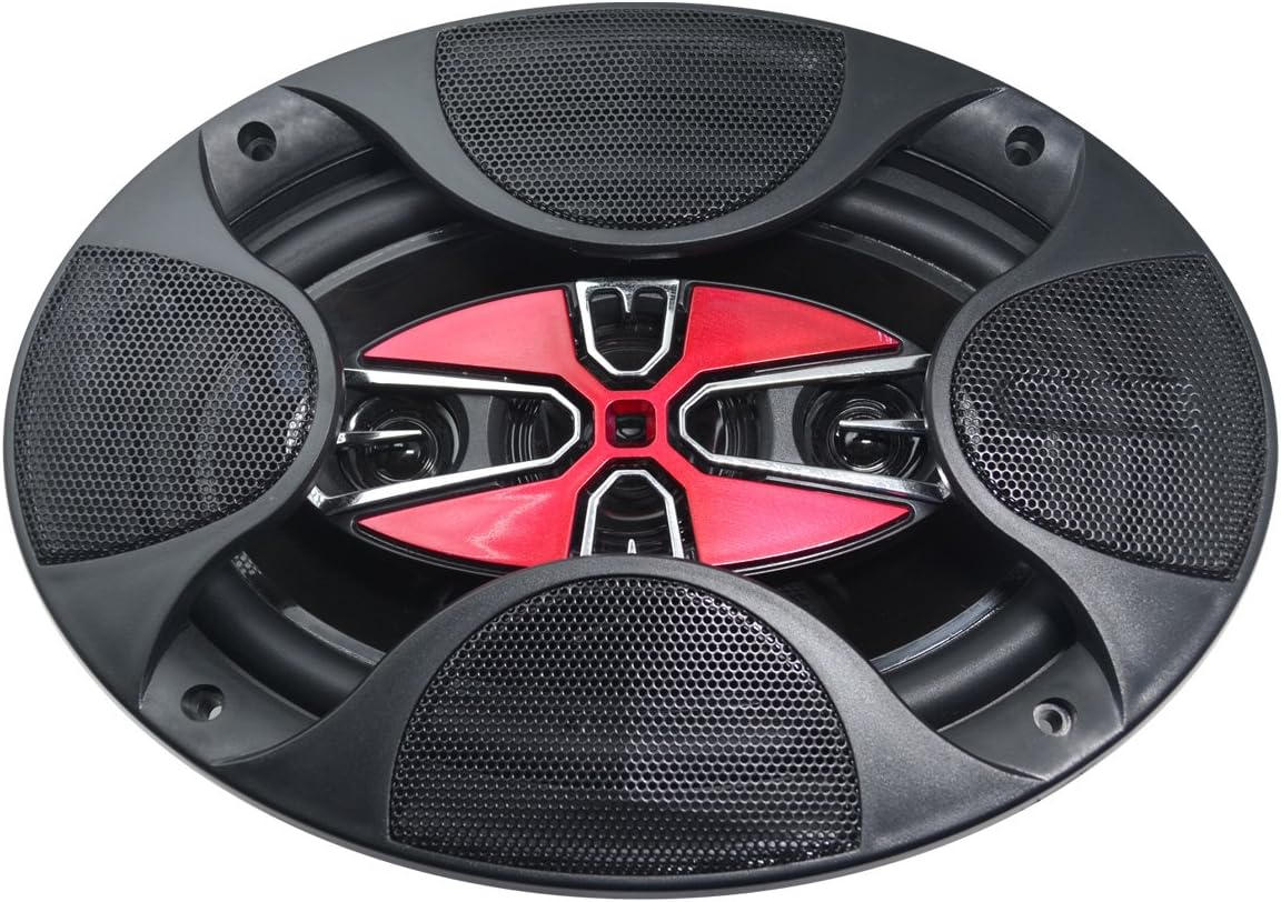 Full Range Car Speakers, 4-Way 6x9”, 240W, Sold in Pairs
