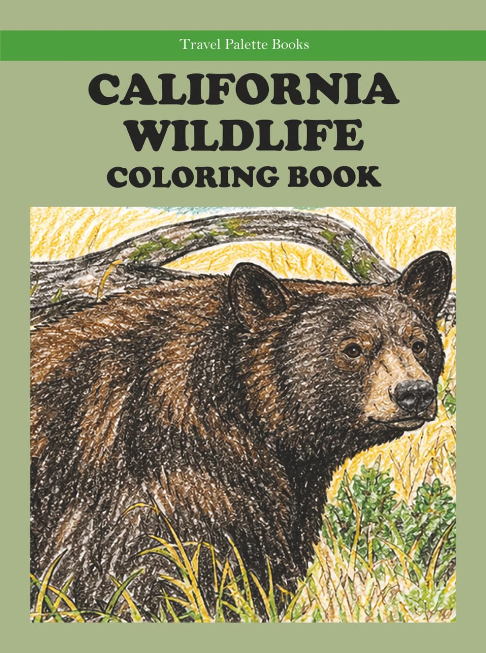 California Wildlife Coloring Book (Travel Palette Coloring Books)