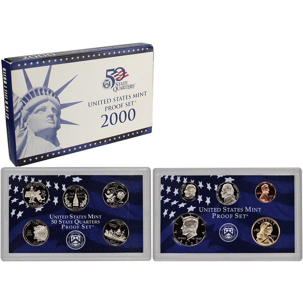 2000 S US Proof Set Superb Gem Uncirculated at Amazon's