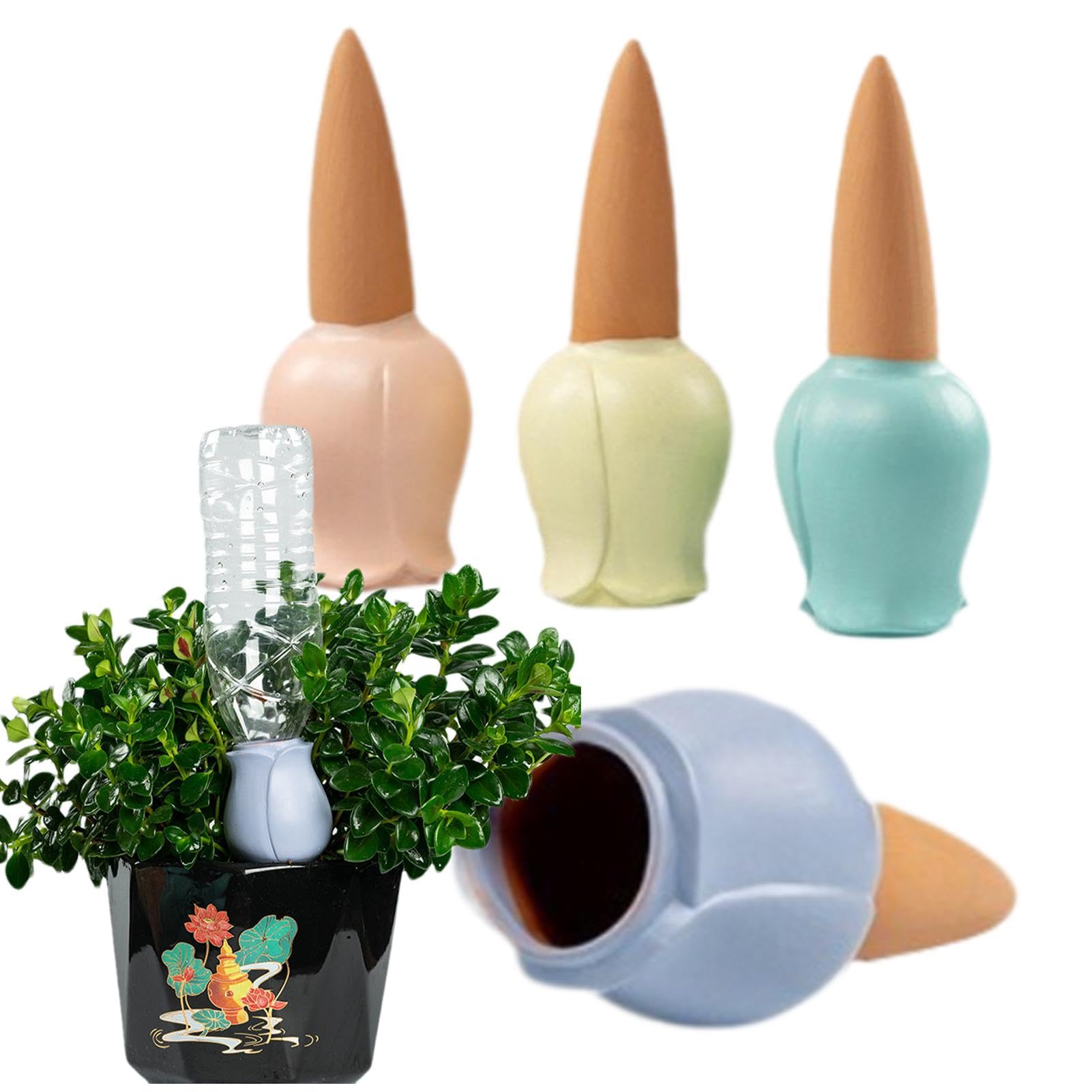 Piquets d'arrosage pour fleurs de jardin pour éviter le dessèchement de vos plantes