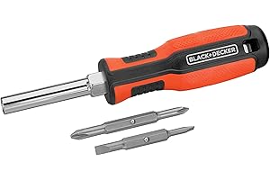 BLACK+DECKER BDHT68001 6-in-1 Multibit Screwdriver: Your Handy Multi-Purpose Tool