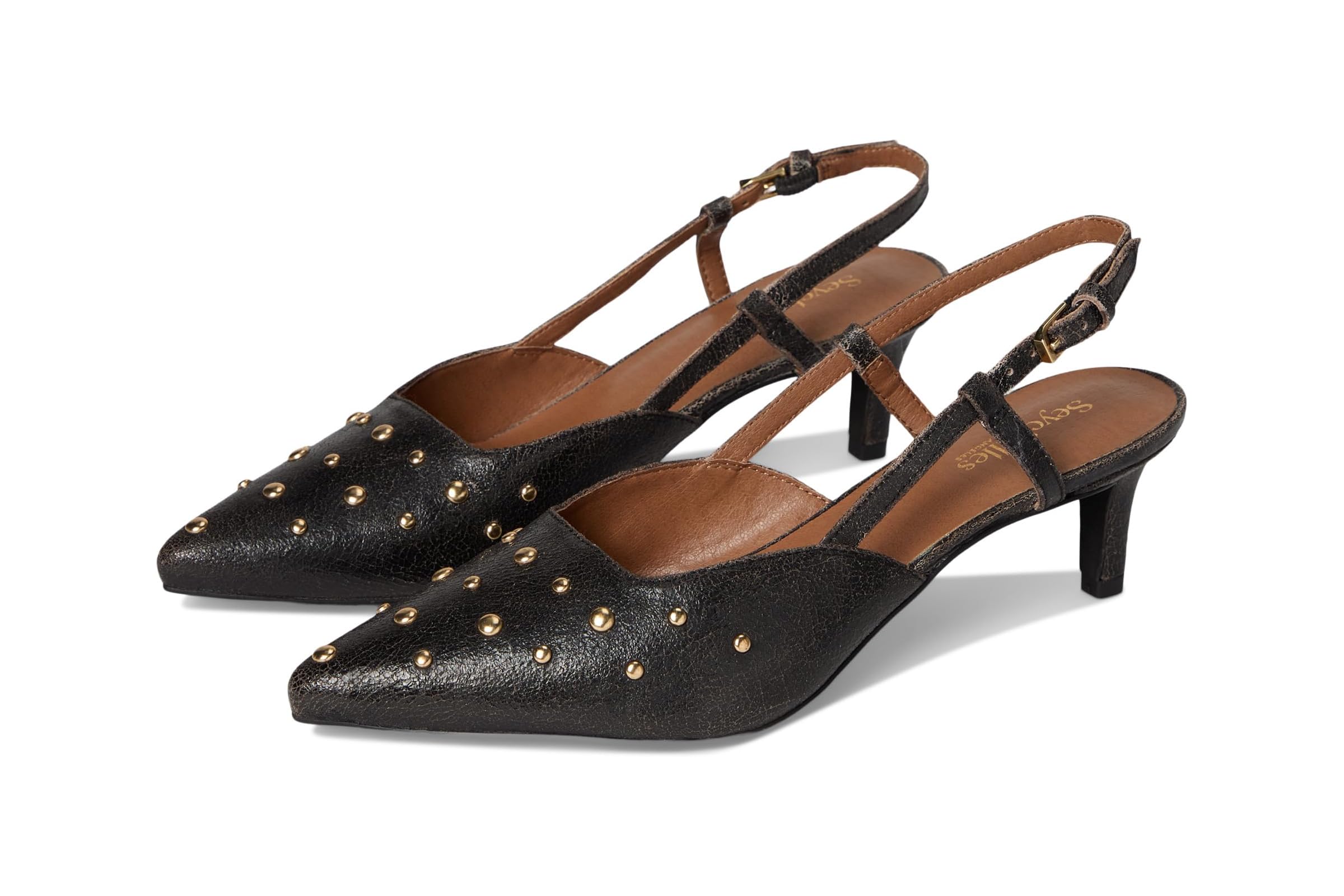 Seychelles Crawford Crackle Leather Pump