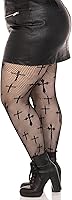 Vista 4 de Leg Avenue womens Dark Alternative Fishnet Tights
