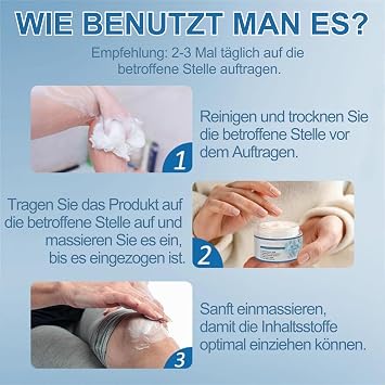 Natürliche Inhaltsstoffe 157 Heilungscreme für Heilung von Peptid-KomplexenBeruhigende Creme für Gelenke am ganzen Körperfür RückenNackenHändeKnie1 Pcs