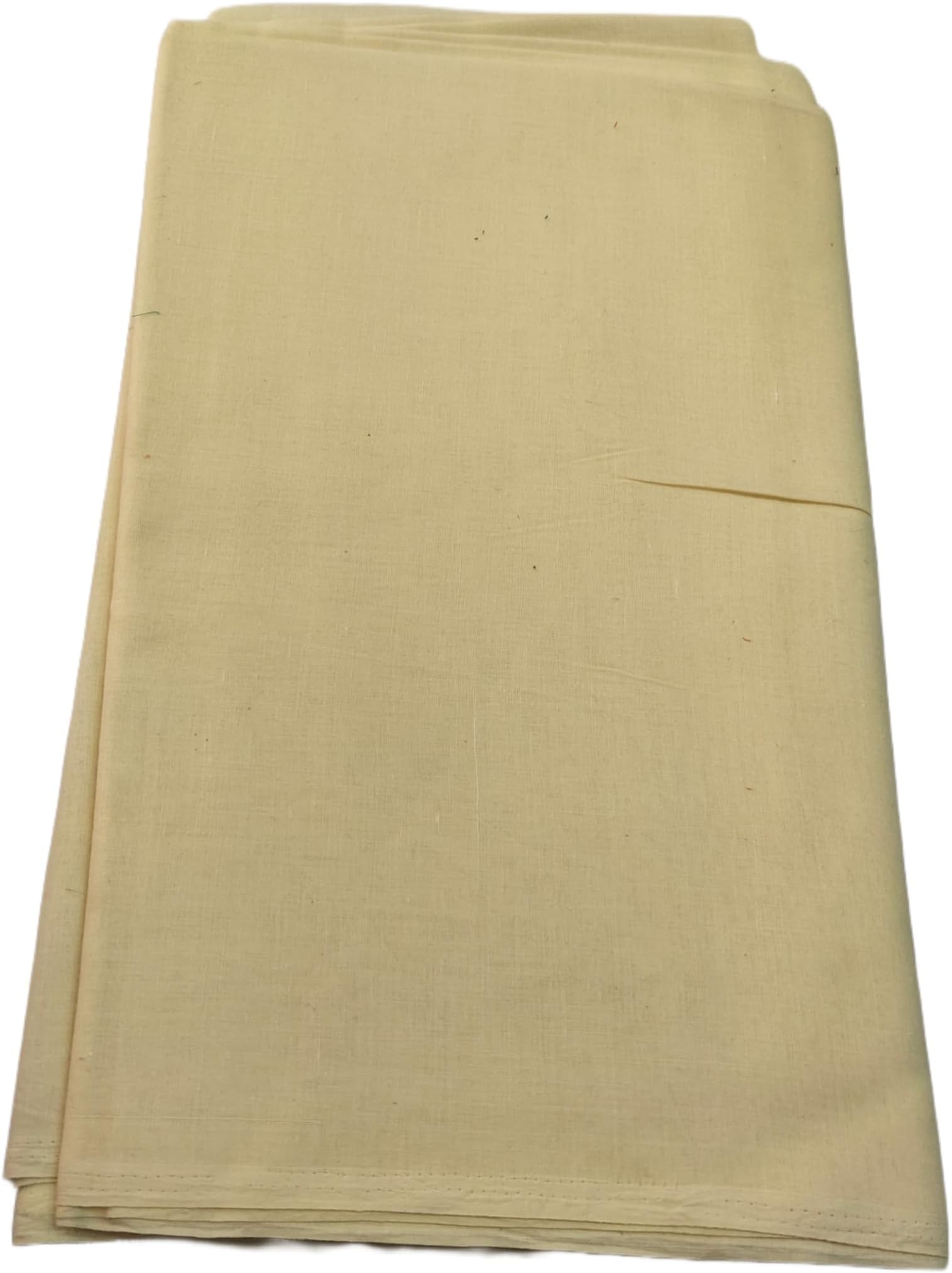 Unstitched Cotton Lining Fabric for Dress Materials – Soft, Skin-Friendly – 36” Width – 100% Cotton – Color Choices-Multiple Lengths (2m/4m/6m/8m) (Beige, 2 Meter)