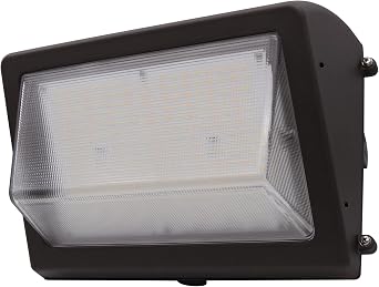 LED Wall Pack Light, Dimmable Outdoor Security Light, 80W-100W-120W Selectable, 3000K/4000K/5000K Adjustable, Waterproof, Commercial Outdoor Light for Parking Lot, Warehouse, UL Listed