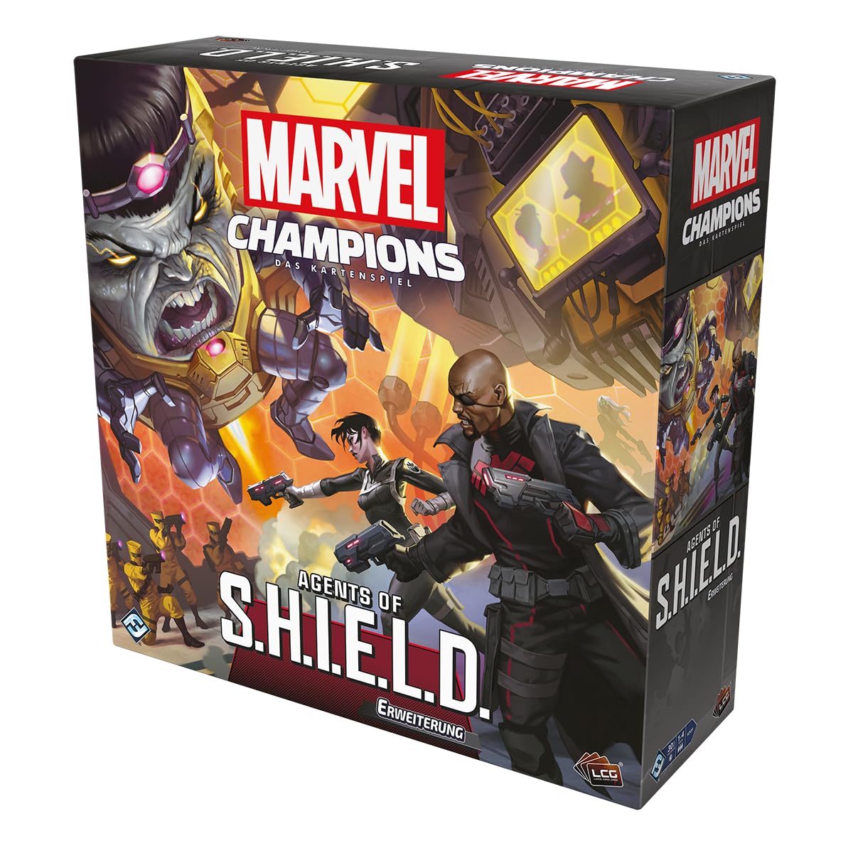 Asmodee, Marvel Champions: Das Kartenspiel – Agents of S.H.I.E.L.D, Deutsch