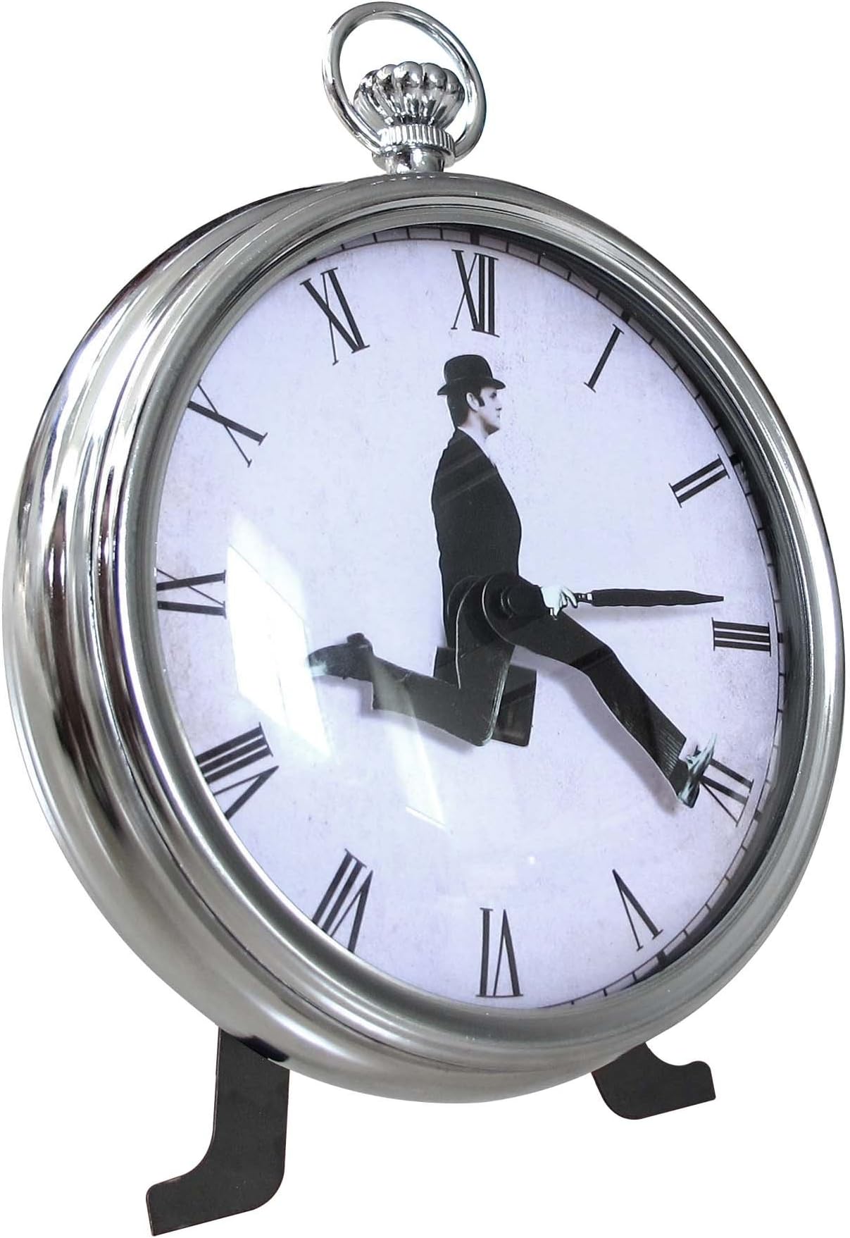 Ministry of Silly Walks Pocket Watch Desk/Wall Clock (Monty Python)