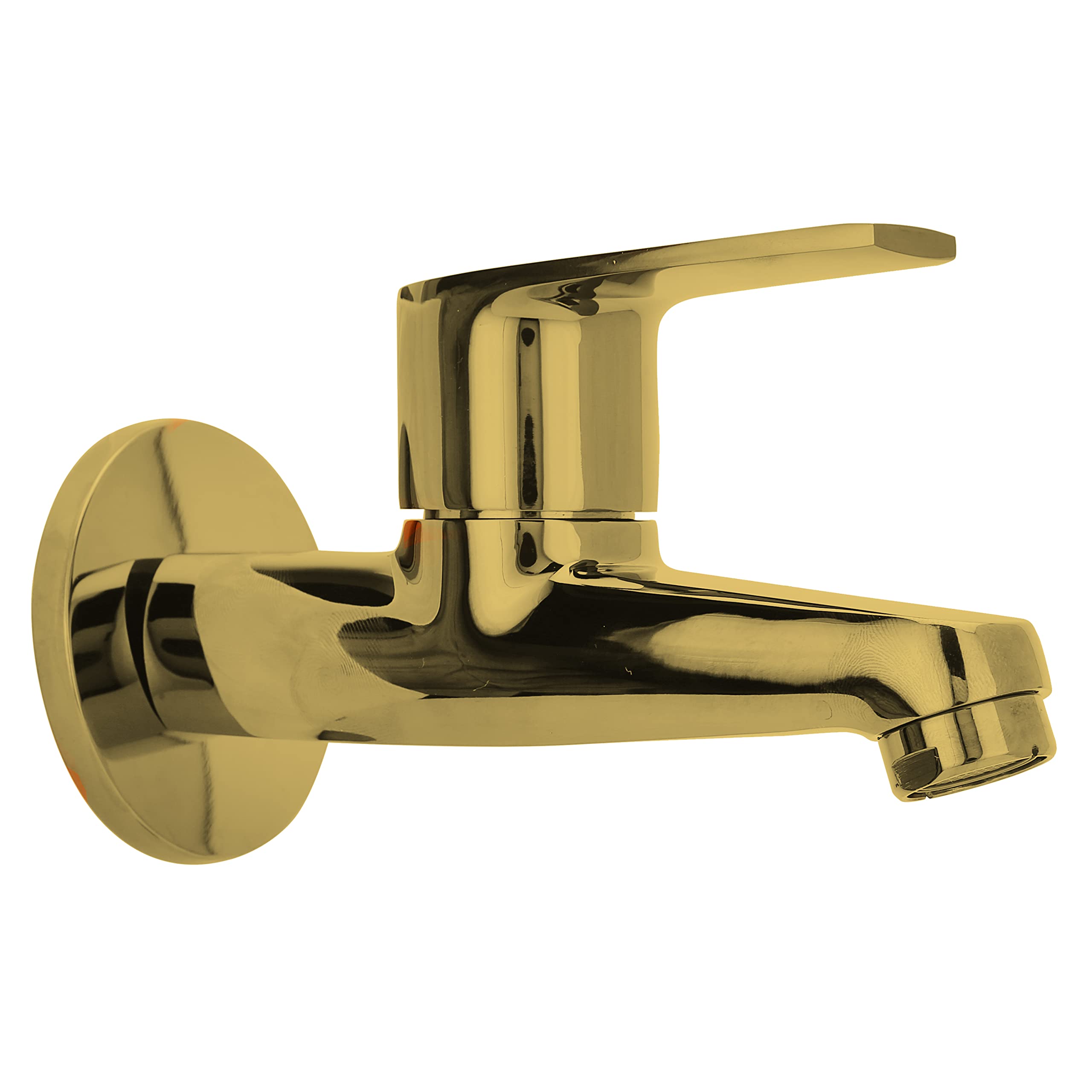 Aquieen PVD Finish Long Body Bib Cock with Wall Flange (Entice Collection) (Gold) (B08PTJJ7Z1) Amazon Price History, Amazon Price Tracker