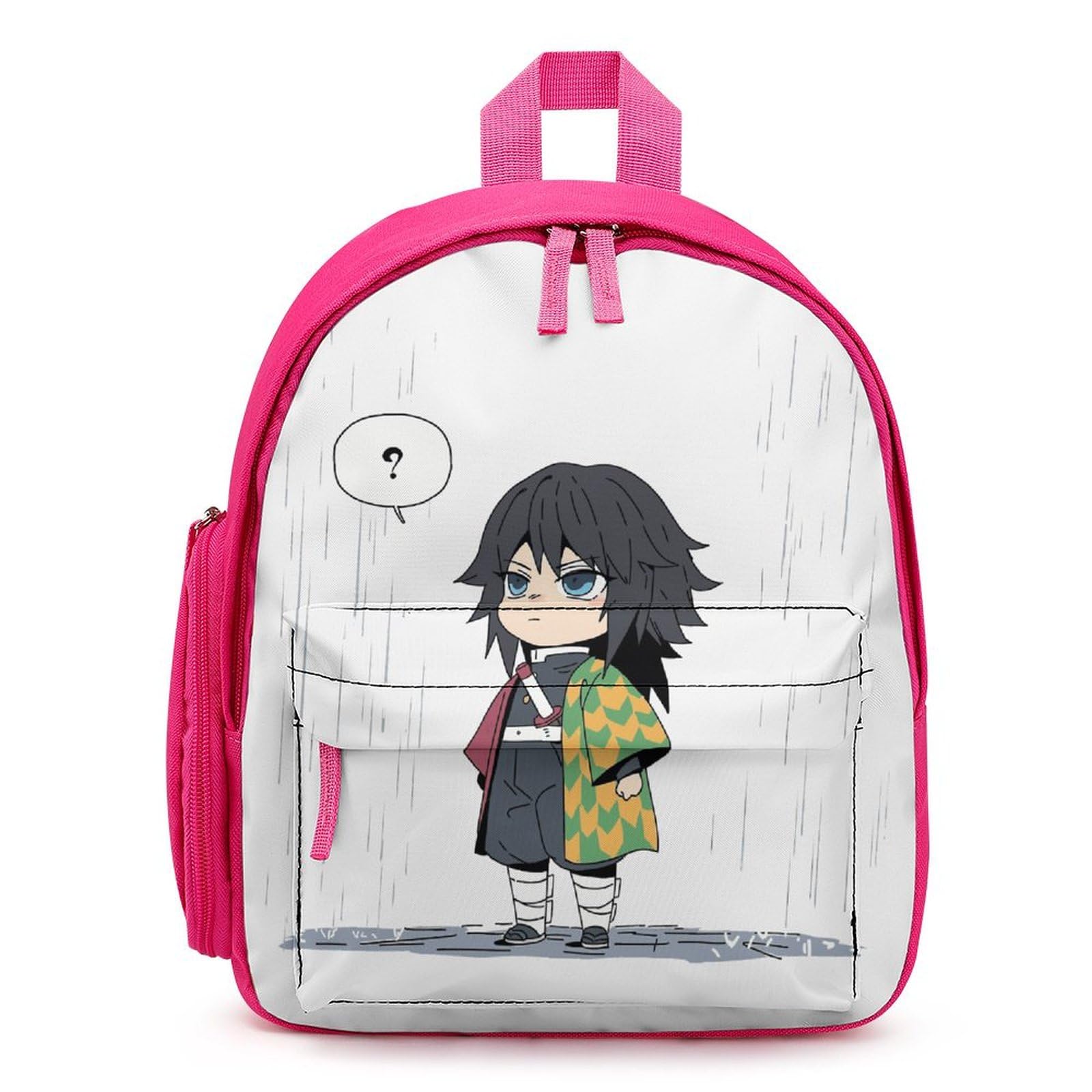 Amazon.co.jp: キッズバッグ 鬼滅の刃 水柱 冨岡 義勇 子供用リュック 