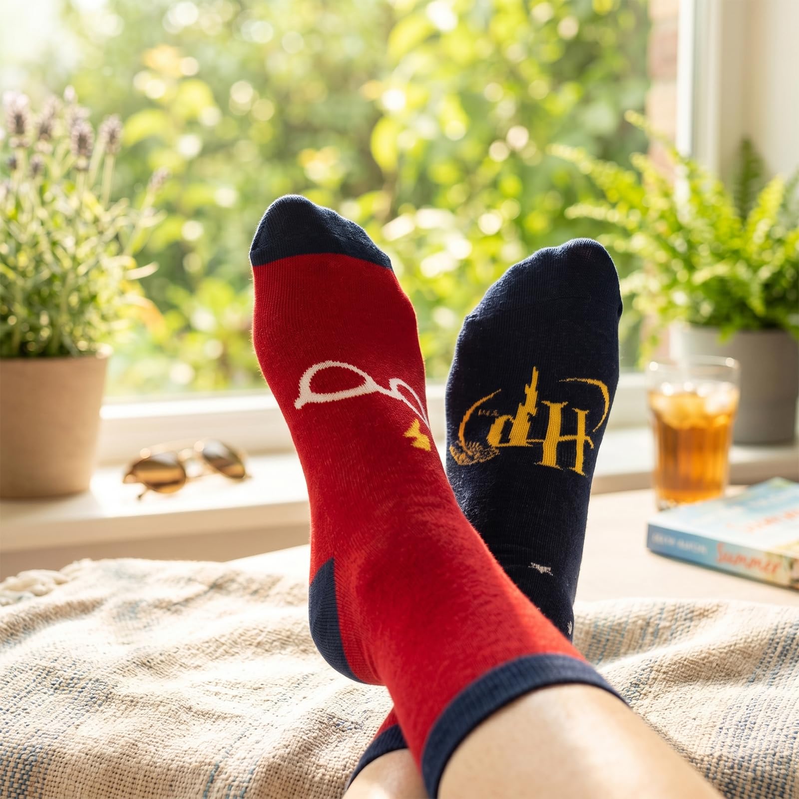 Wizarding World Harry Potter Calcetines Hombre Regalos Originales Para Mujer 6 Pares 2 Tamaños