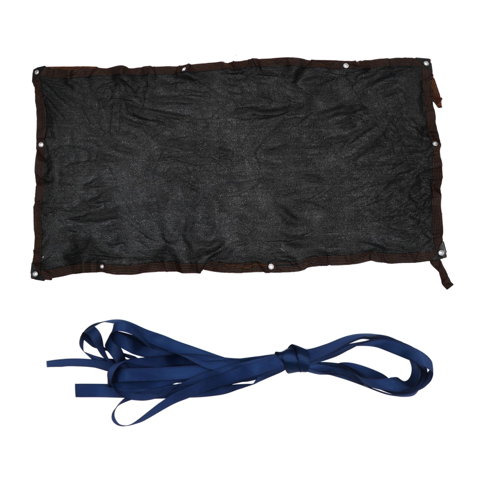 Red de sombreado negra de HDPE resistente a UV para patios y gallineros