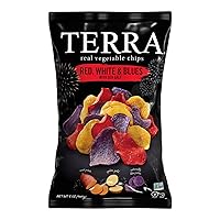 Vista 22 de Terra Chips de verduras reales de ajo y hierbas mediterráneas, 5 onzas (paquete de 6)