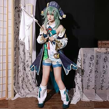 崩壊スターレイル　フォフォ コスプレ衣装　武器 ウィッグ無しセット Amazon.co.jp: フォフォ コスプレ 衣装 崩壊：スターレイル 全