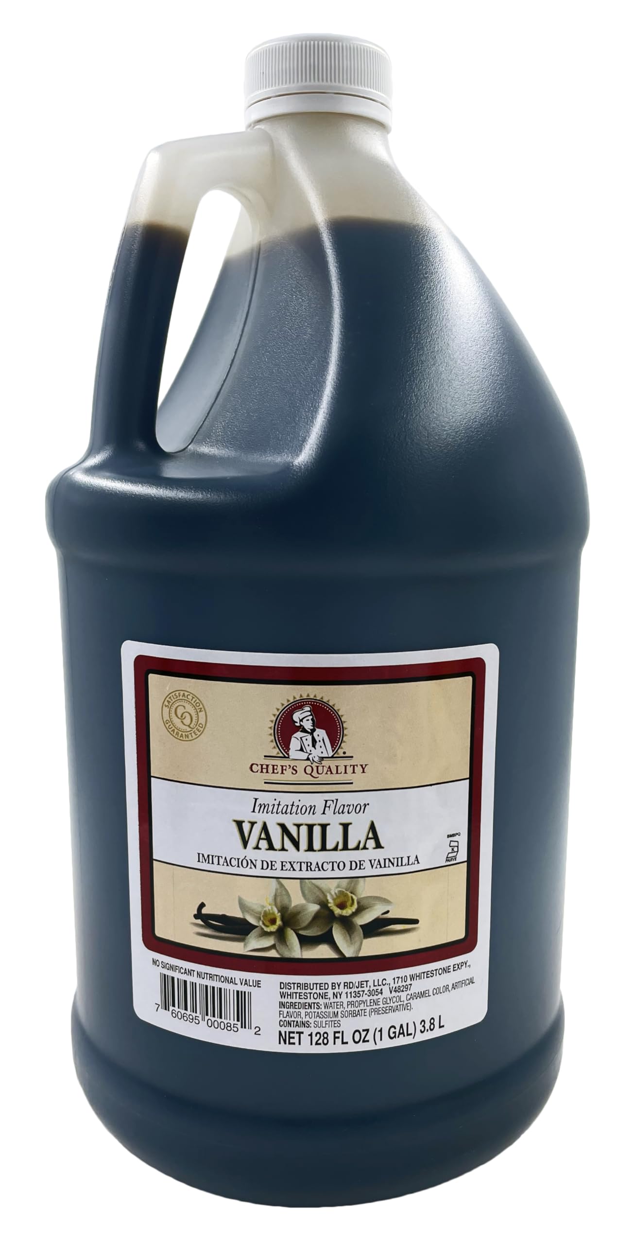 Chef's Quality Imitation Vanilla 1 Gal