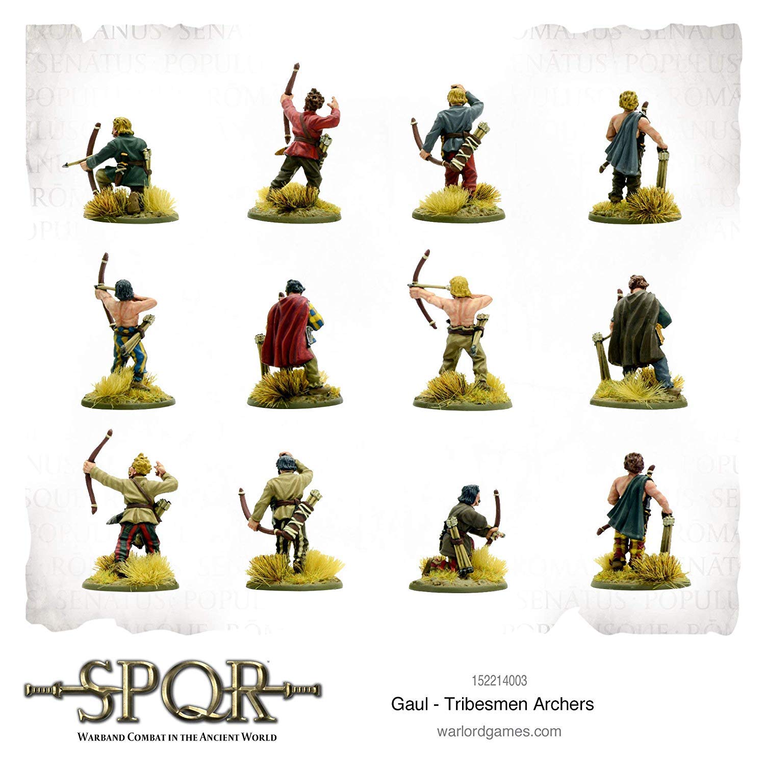 WAR-152214003 - Warlord Games - SPQR - Gaul Tribesmen Archers