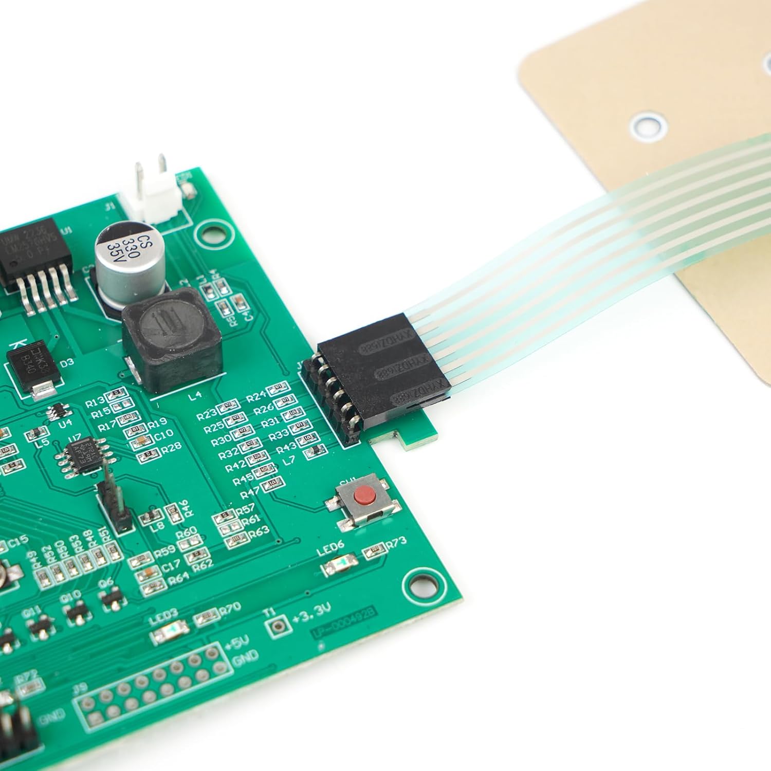 42002-0007S Control Board Kit - 461105 Replacement Control Board with 472610Z Switch Pad Compatible, NA and LP Series Pool/Spa Heater Electrical Systems, Natrual Gas and Propane Gas Heaters