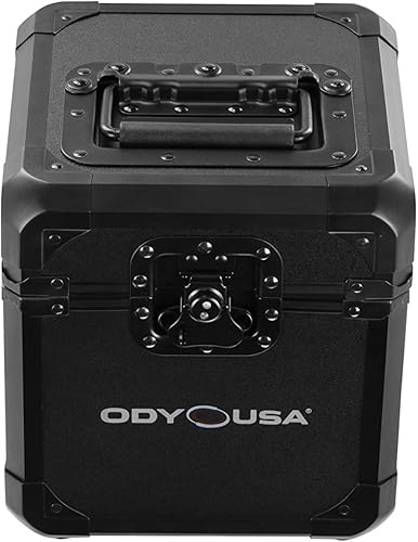 Miniatura 3 de Odyssey Cases 7 ViniloUtility Black Krom Case Capacidad para 60 discos