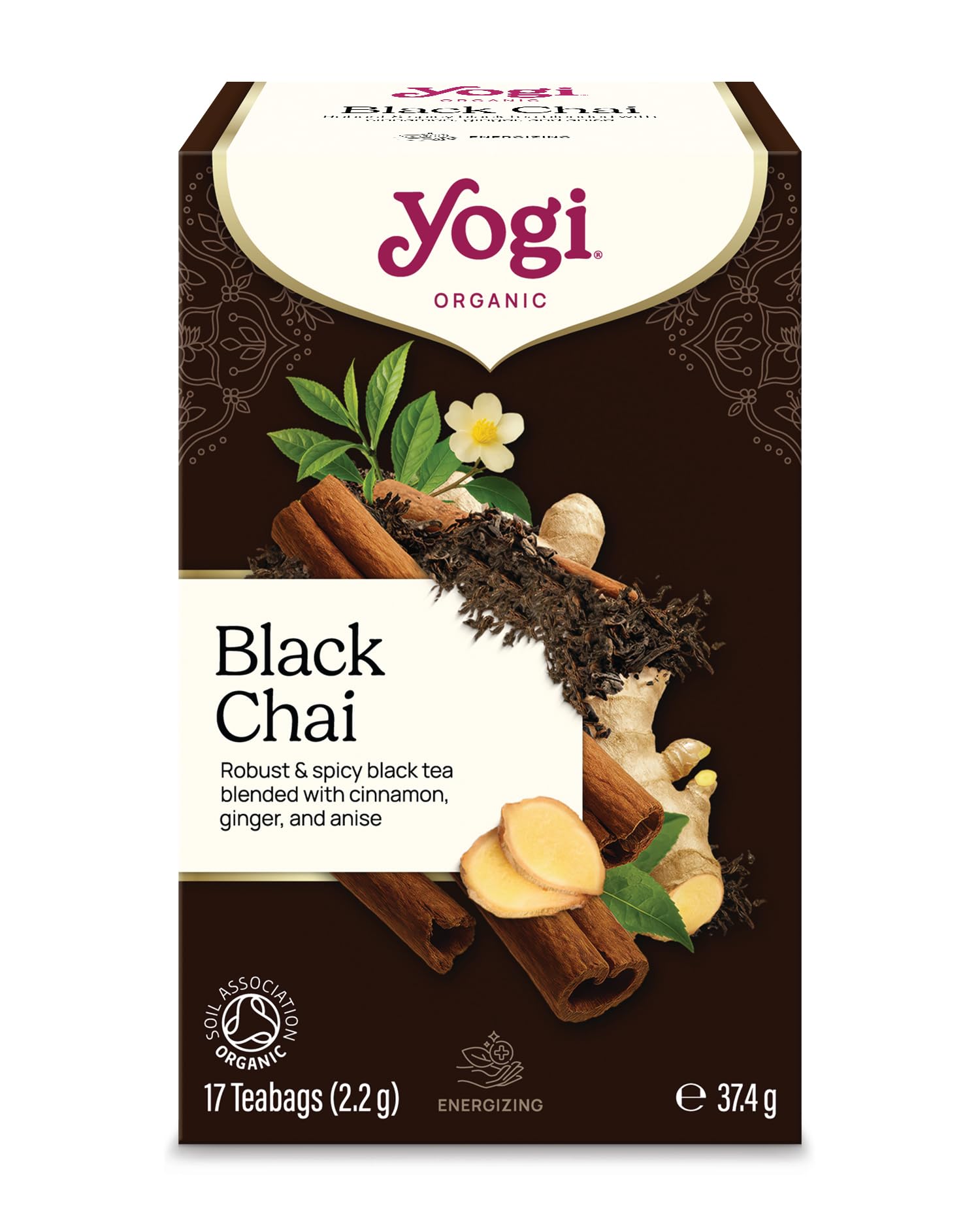 Yogi® Black Chai Organic Chai Tea 17 Teabags 37.4 g