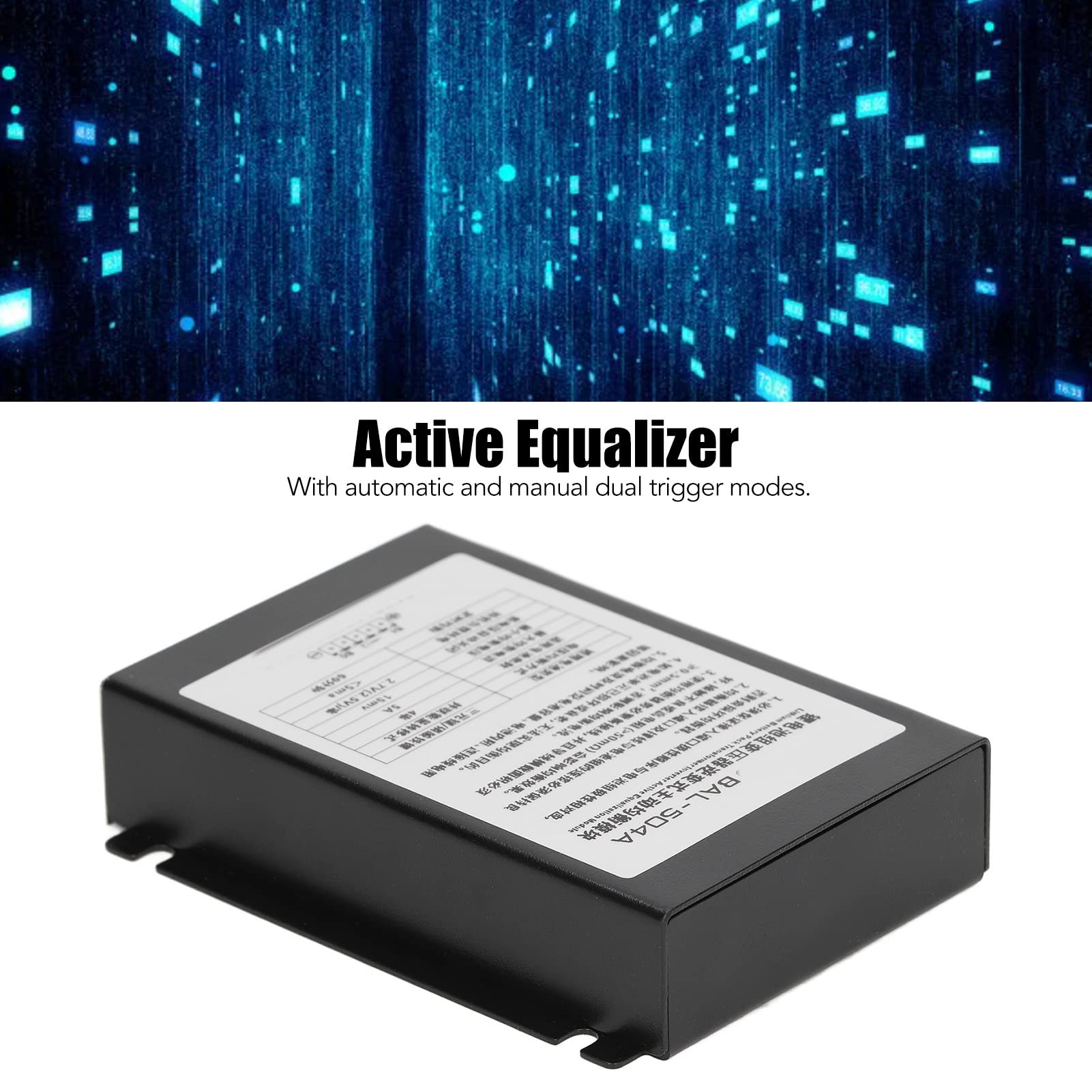 Equalizzatore Attivo della Batteria, Bilanciamento della Tensione Cella 5A 4S con Impedenza Dinamica Ultra Bassa Ed Equilibrio Automatico, per Litio Ternario e Batteria LFP