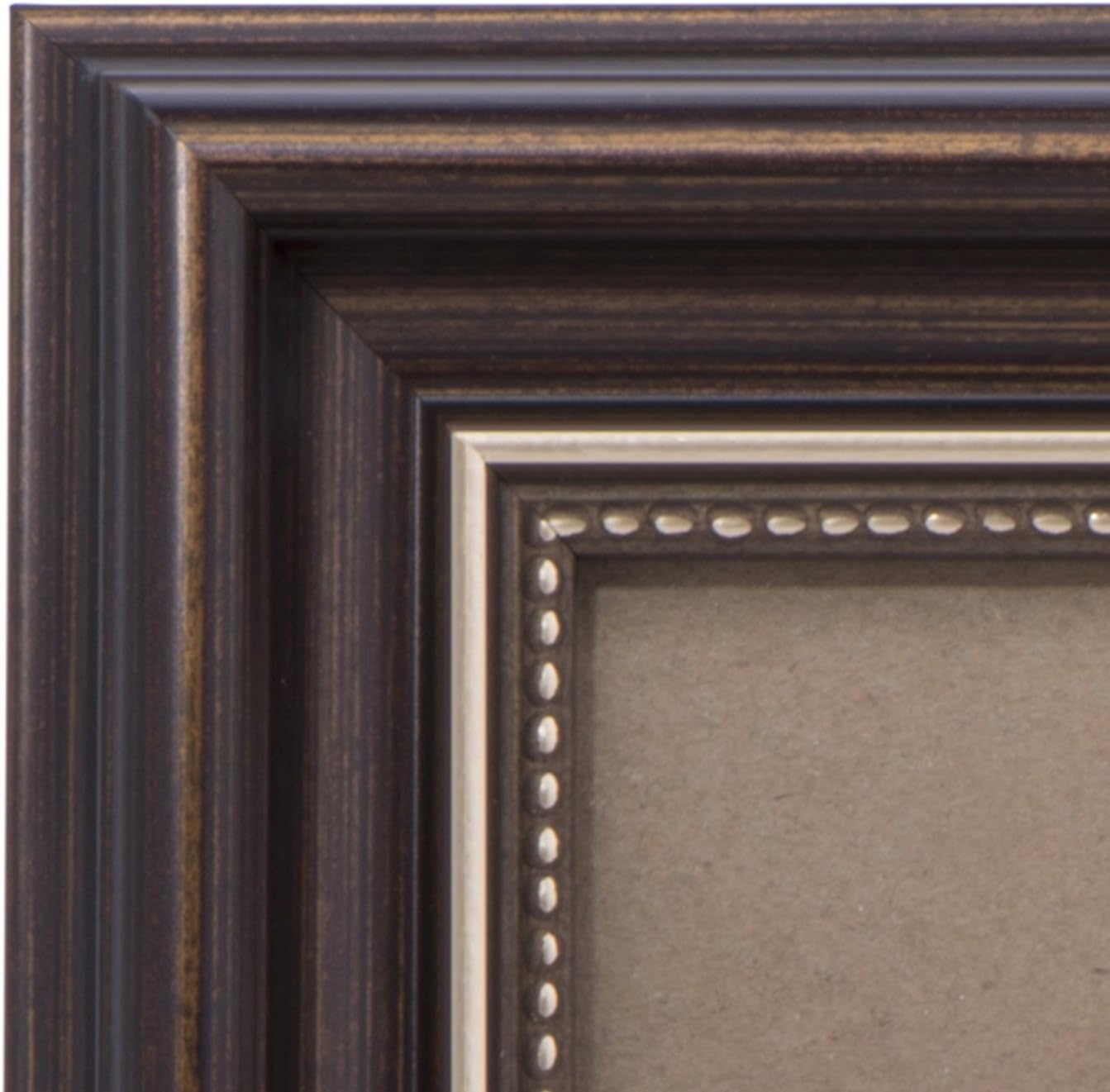 8x10 Picture Frame Antique Brown - Mount Desktop Display, Frames by EcoHome