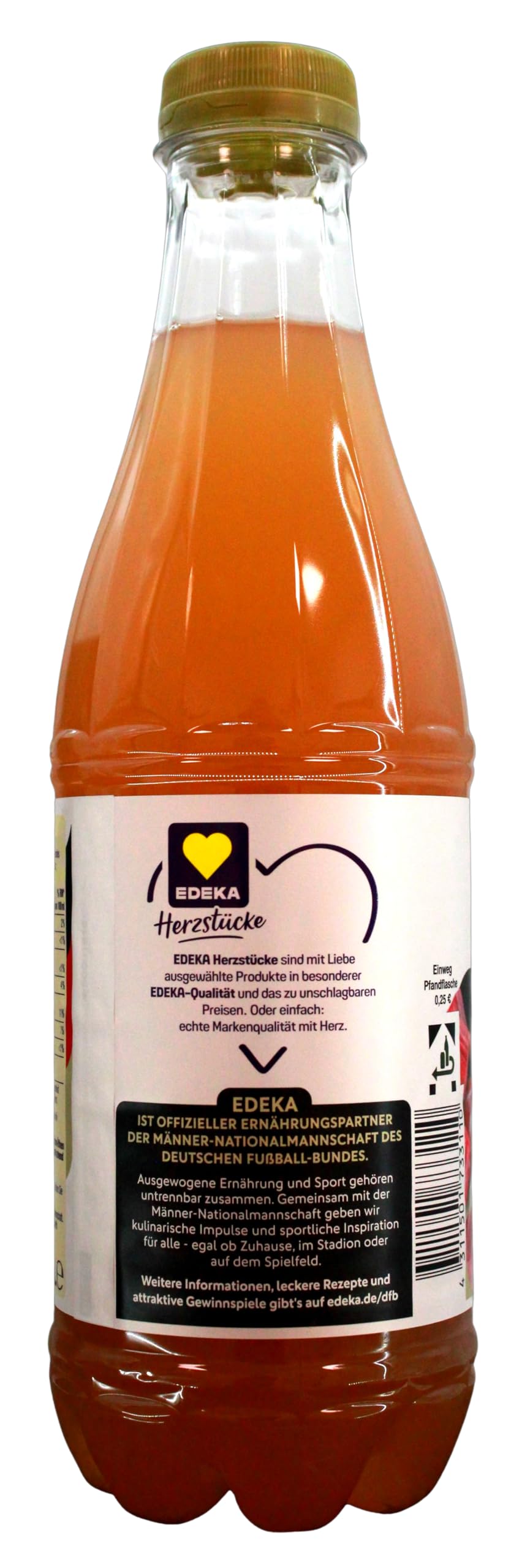 Herzstücke Rhabarber Saft, 12er Pack (12 x 1 l) EINWEG