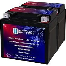 Mighty Max Battery YTX5L-BS Replacement Battery Compatible with Yuasa 49-1954 - 2 Pack