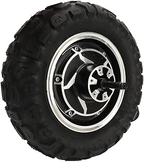 Motor de cubo de roda sem escovas, motor de cubo de bicicleta elétrico à prova d'água 48 ou 72 V seguro para andar de bicicleta potente desempenho alta dureza para scooter elétrico