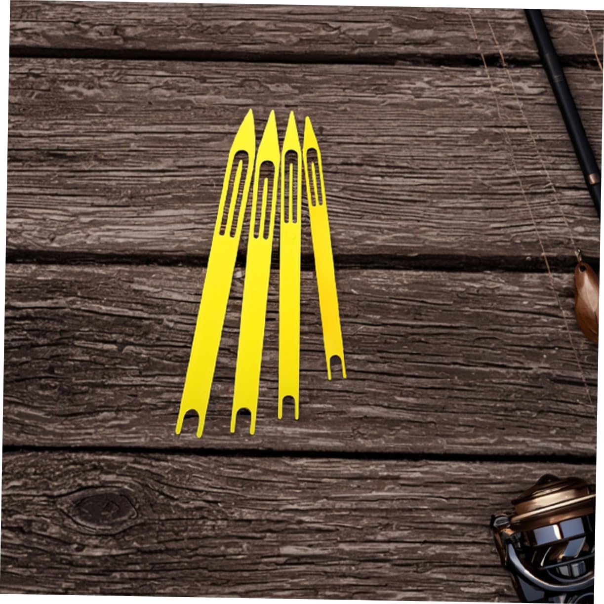 YARNOW 40pcs Plastic Net Repair Shuttles for Efficient Fishing Net Mending Lightweight Weaving Tools for Fishermen Durable Plastic Needles for Repairing Various Fishing