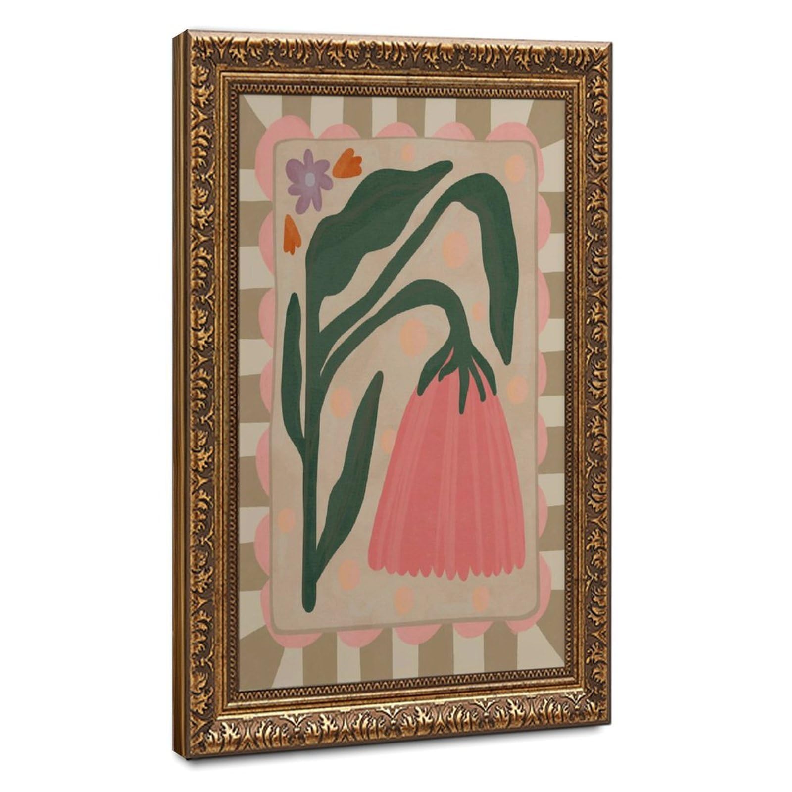 Bareronor Flower Nursery Poster Canvas Poster Bedroom Decor Landscape Office Room Decor Gift 20" L X 30" W