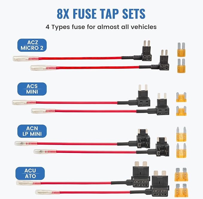 Kit Hardwire para Dash Cam USB Tipo C EWAY miniatura 5