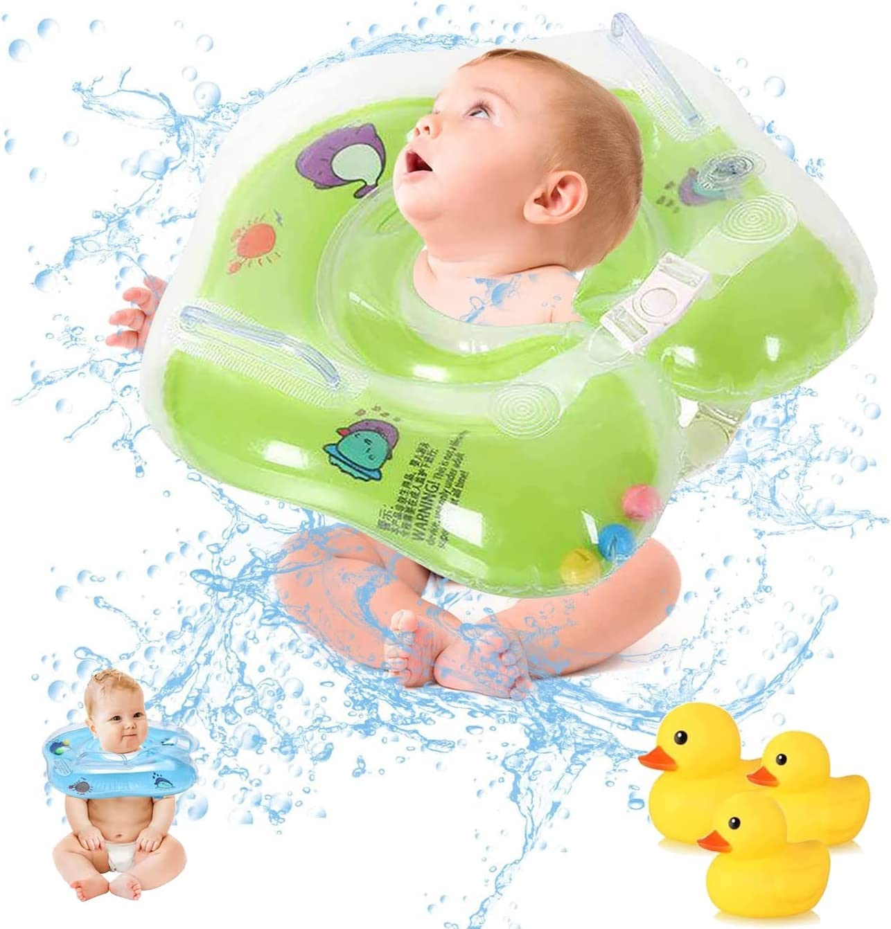 Bellveen® Swimming Neck Float Ring for Baby/Infants| Multicolor (B0BW625B6M) Amazon Price History, Amazon Price Tracker