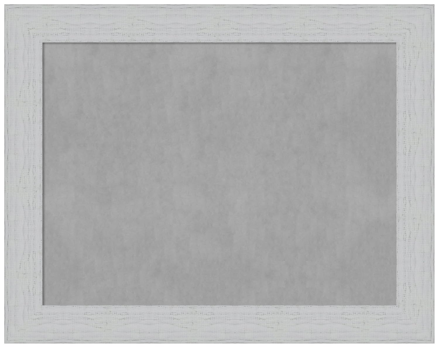 Amanti Art White Framed Magnetic Board 22x28 Medium Vision Board for use with Magnets, 100% Metal Sheet to Display Items as Office Decor or for Home Organization in mudroom, Kitchen or Kids Room