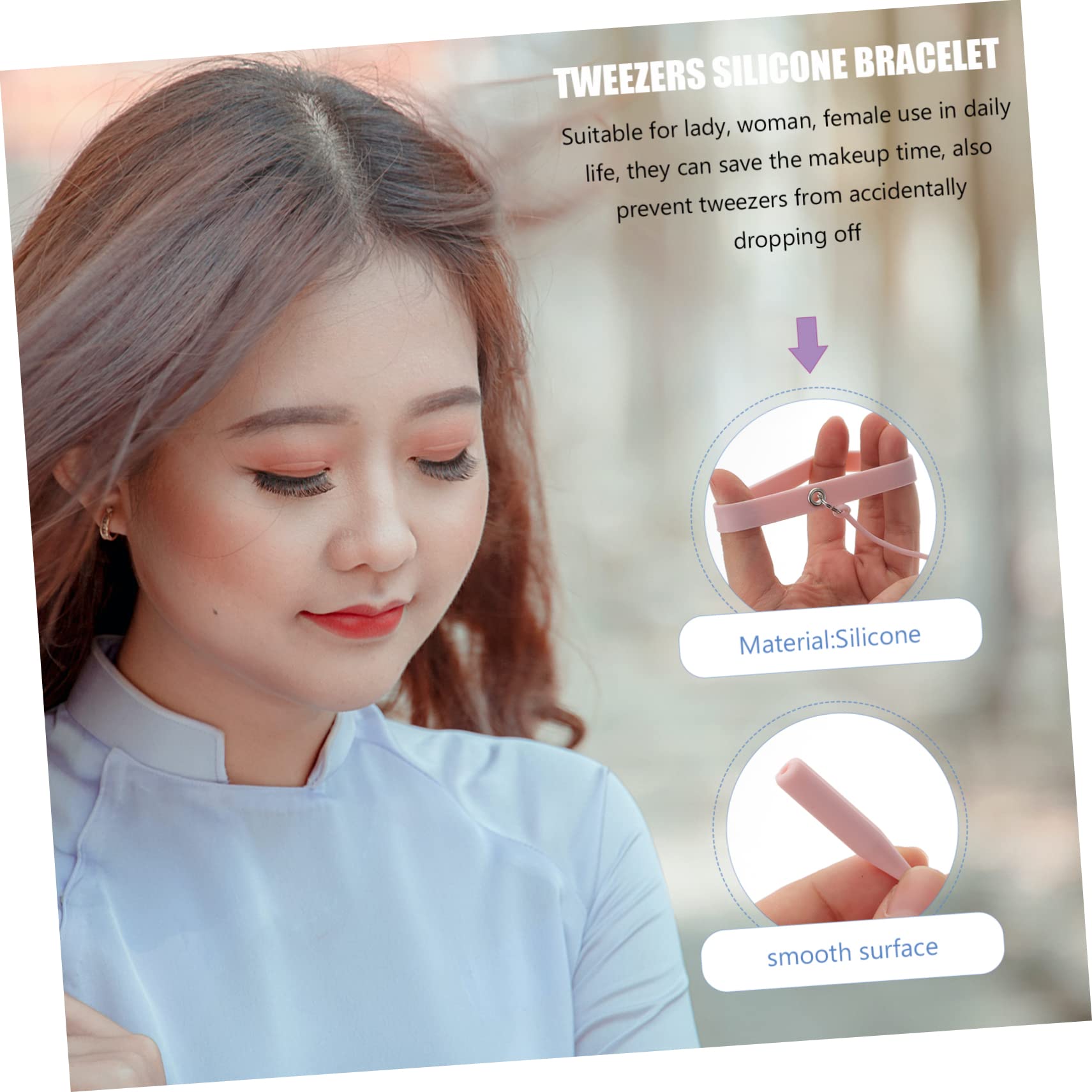 Silikon-Armband Für Wimpernpinzetten – Hält Alles Griffbereit!