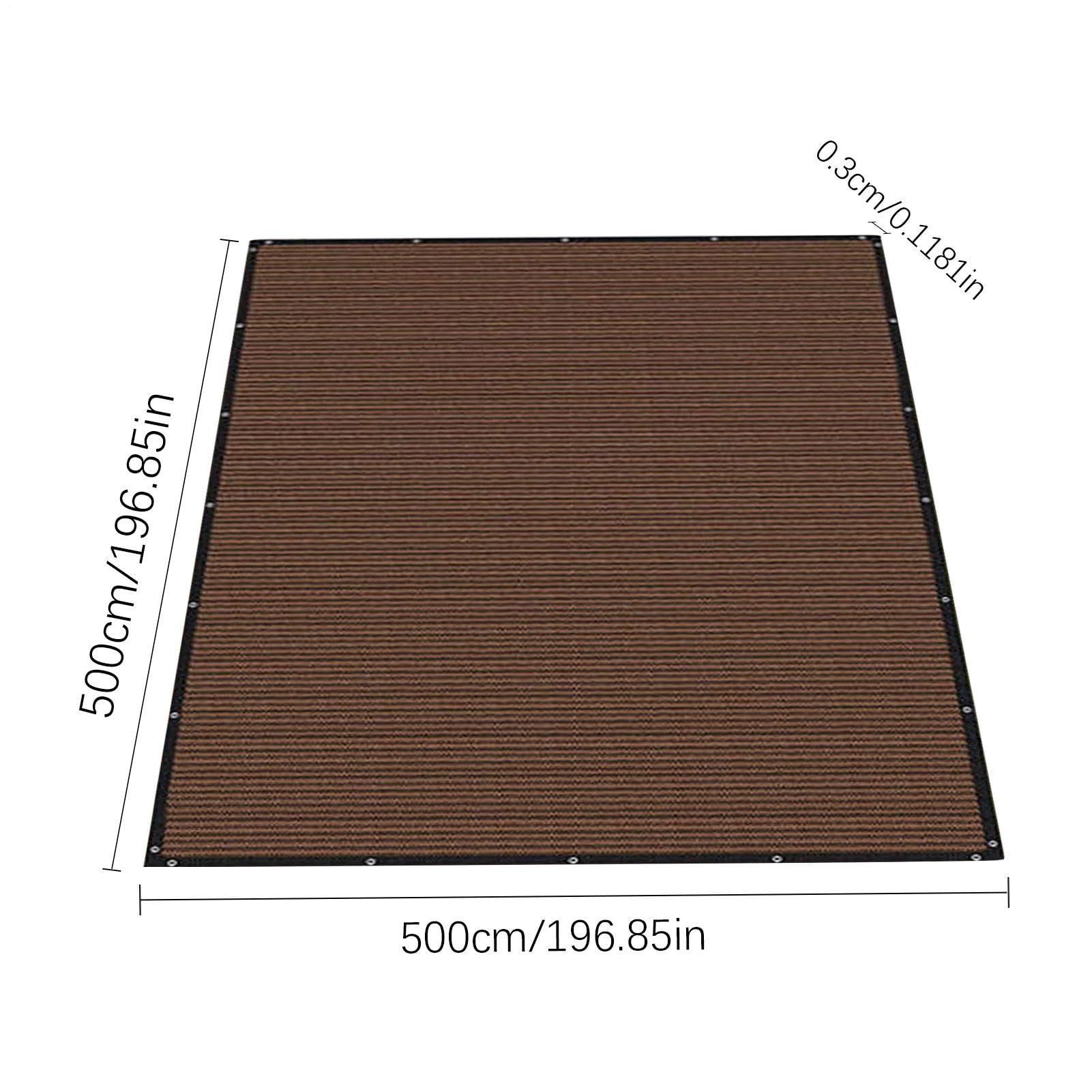 Red de protección solar para patio con bloqueo de rayos UV