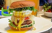 Vista 2 de Silicone Egg Rings, Premium Nonstick Multicolored Cooking Ring Molds for Eggs, Pancakes, Muffin Breakfast Sandwiches, English Muffins, Crumpets, and