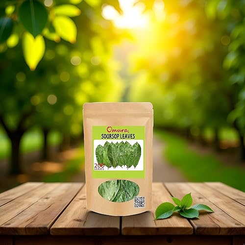 Miniatura 3 de Omura SOURSOP Guanabana Graviola Hojas de Té 200 Hojas