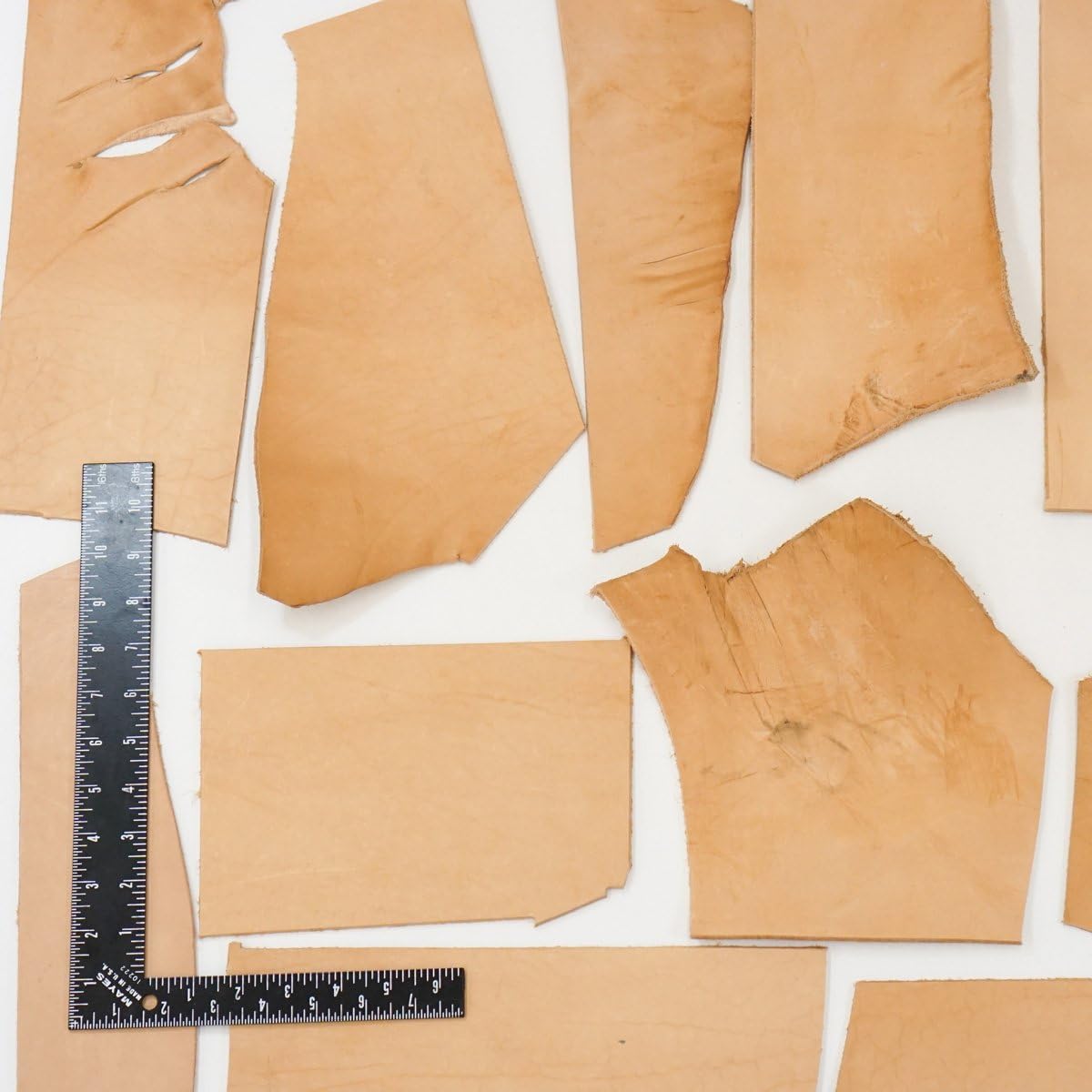 2 LB Leather Scrap Bags (Heavyweight Veg Tan)