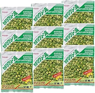 Kasugai Wasabi Green Peas 2.36oz (9 Pack)