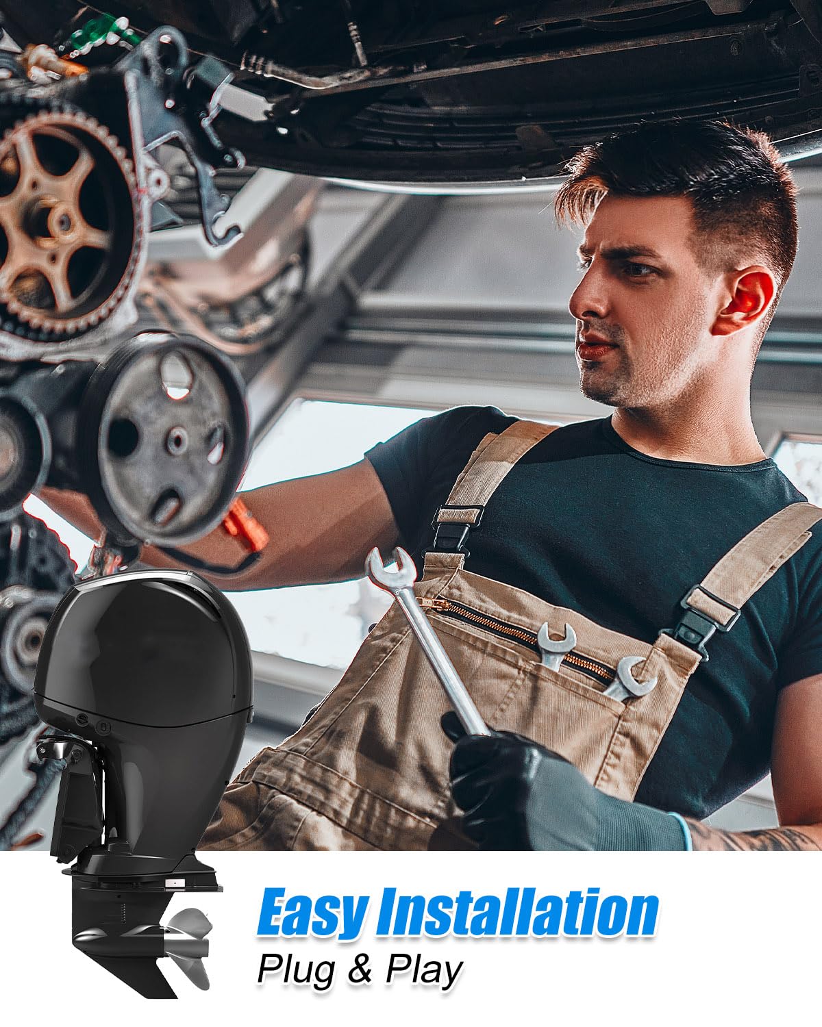 Fuse Wiring Harness Assembly Fit for Mercury 135HP 150HP Mariner 2011 150HP Replace 8M0057698