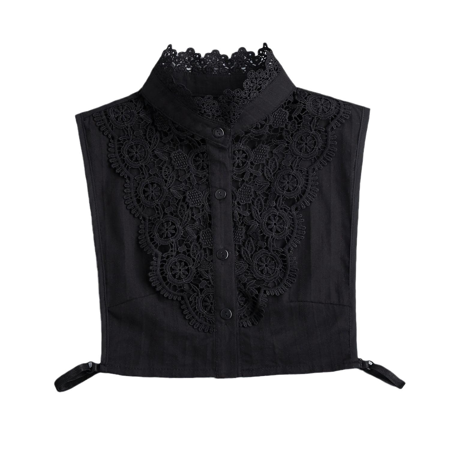 YAKEFJ Women’s Detachable Half Shirt Dickey Blouse Fake False Collar