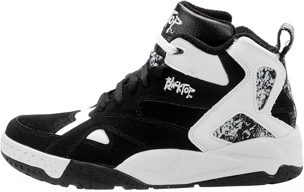 reebok preto e branco